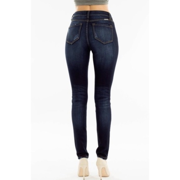 SOLD! High Waisted 5 Button Jeans - Picture 4 of 5